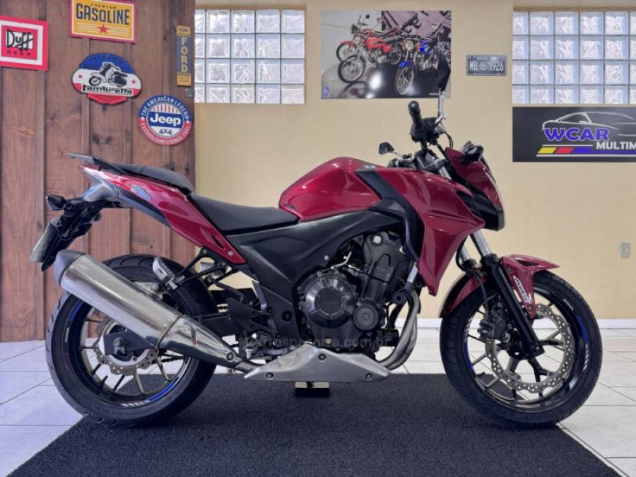 HONDA - CB 500F - 2014/2014 - Vermelha - R$ 24.000,00