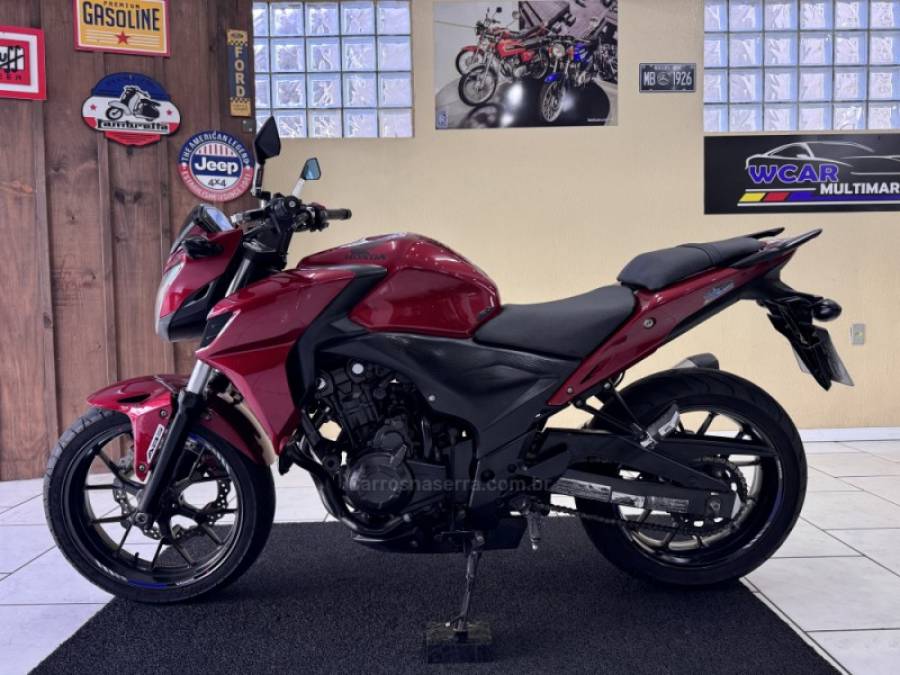 HONDA - CB 500F - 2014/2014 - Vermelha - R$ 24.000,00