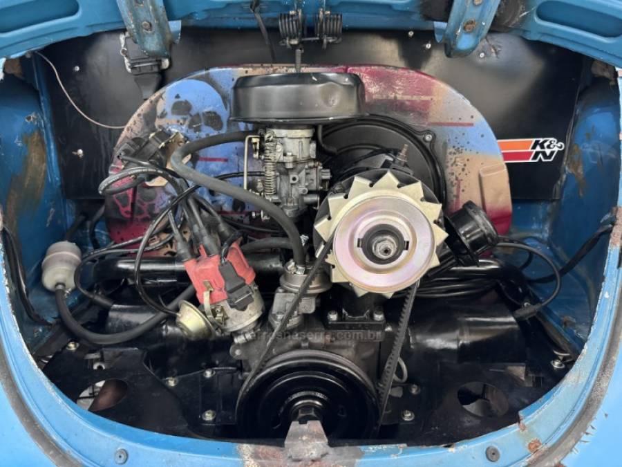 VOLKSWAGEN - FUSCA - 1971/1971 - Azul - Sob Consulta