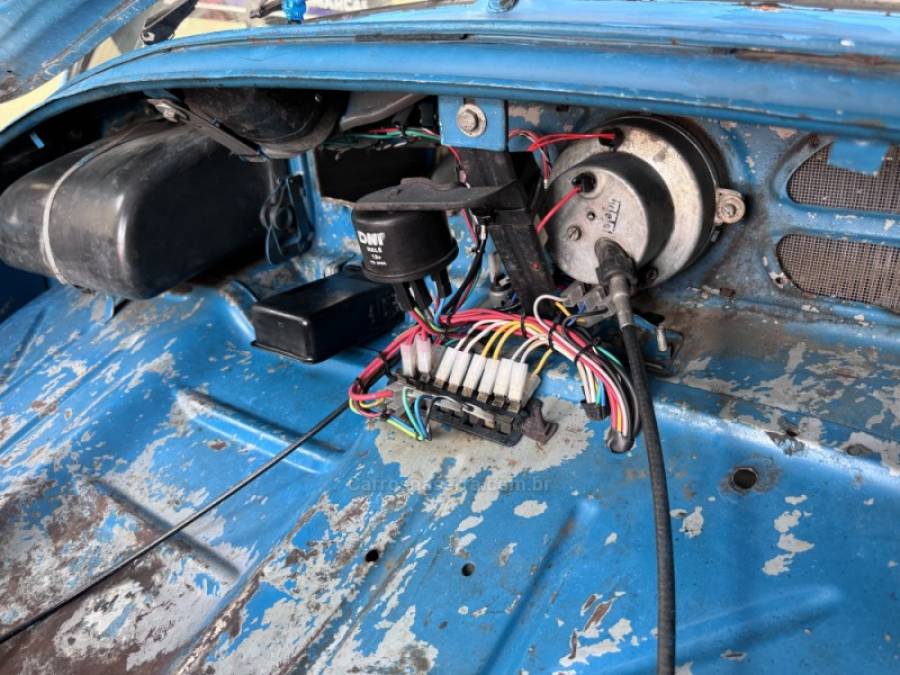 VOLKSWAGEN - FUSCA - 1971/1971 - Azul - Sob Consulta
